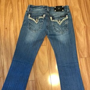 Miss Me boot cut jeans 27 waist